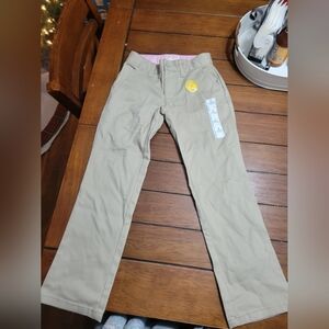 Girl khaki size 6 pants